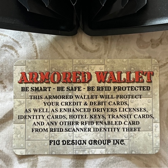 Armored Wallet – Monet Garden by Fig Design Group - Picture 6 of 6